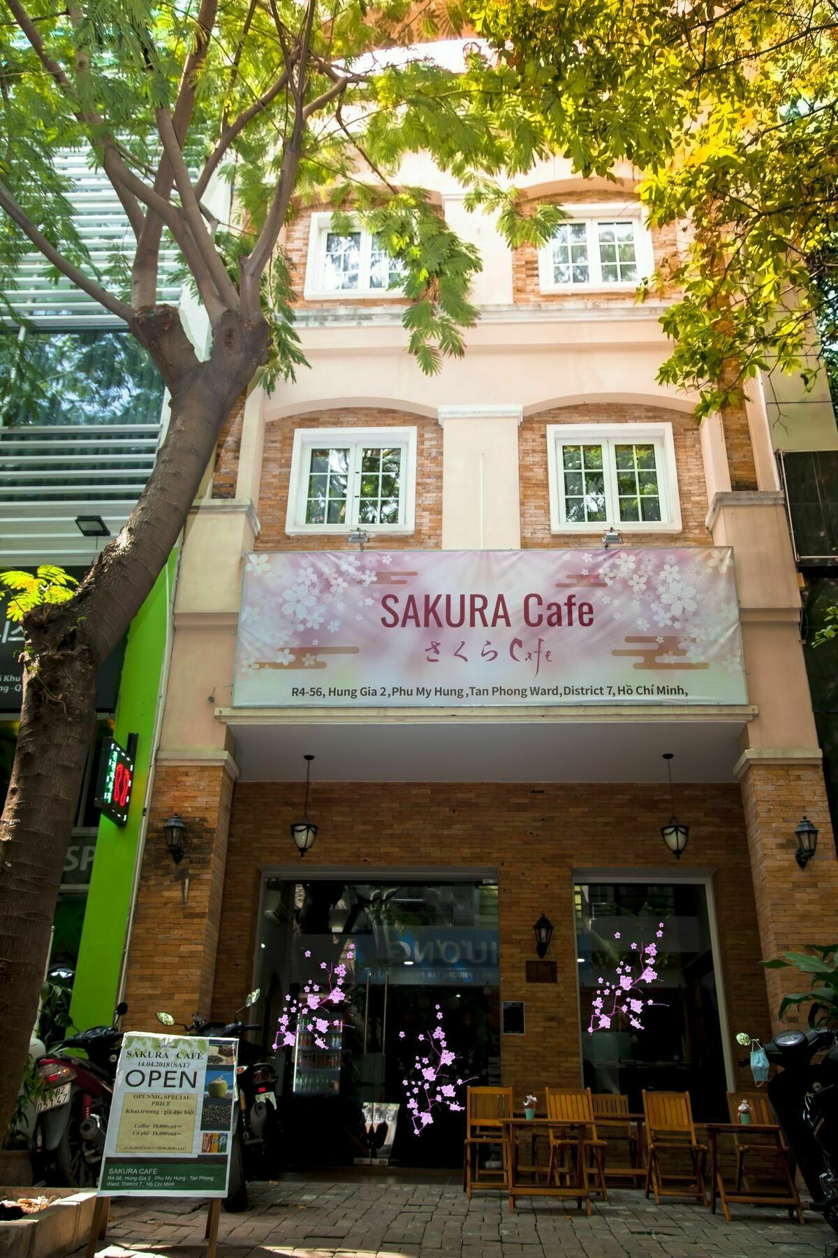 Sakura Cafe Lejlighed Ho Chi Minh-Byen Eksteriør billede